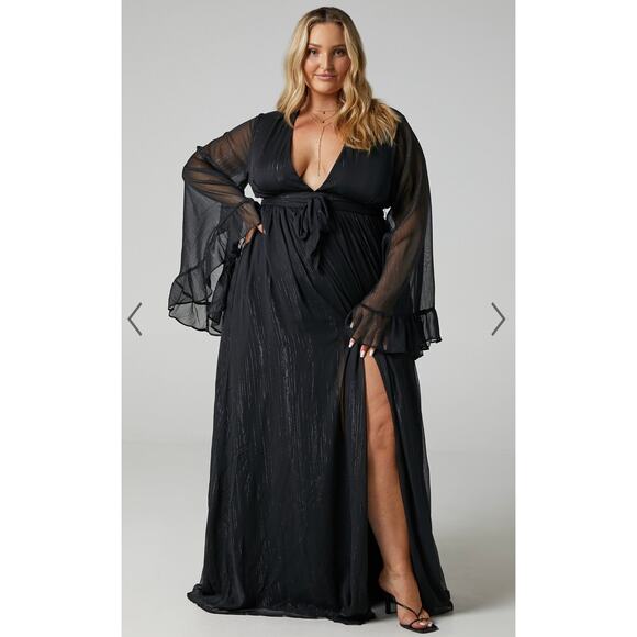 TUCKERNUCK Black Channing Polo Maxi Dress Size Medium - Picture 3 of 12